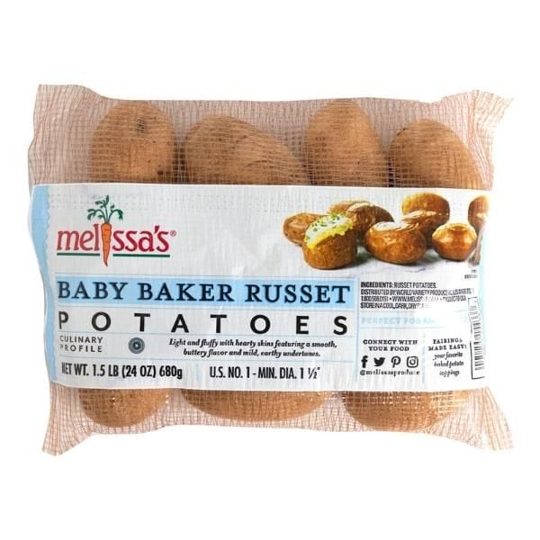 Baby Baker Russet Potatoes