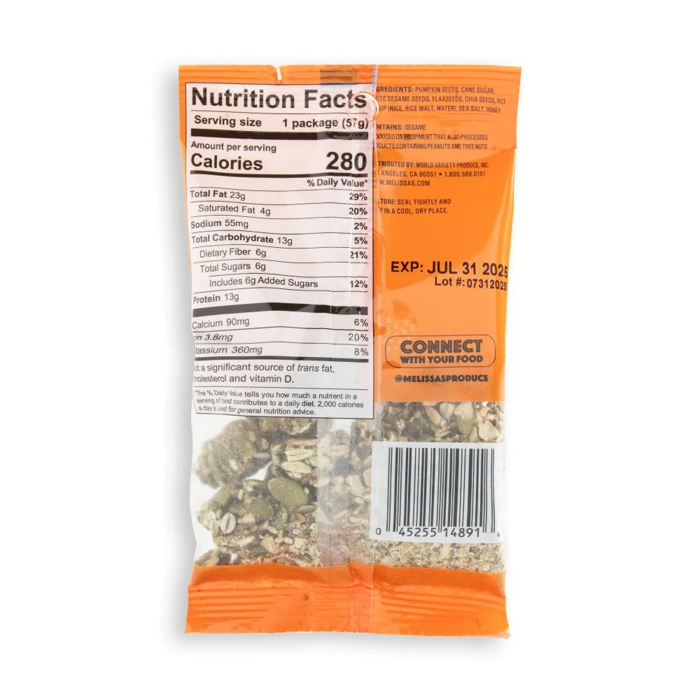 Clean Snax® - Pumpkin Seed (2 oz. packages) - Image 2