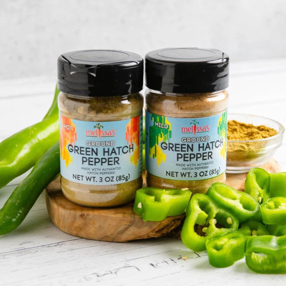 Green Hatch Pepper Powder Shakers - Image 3