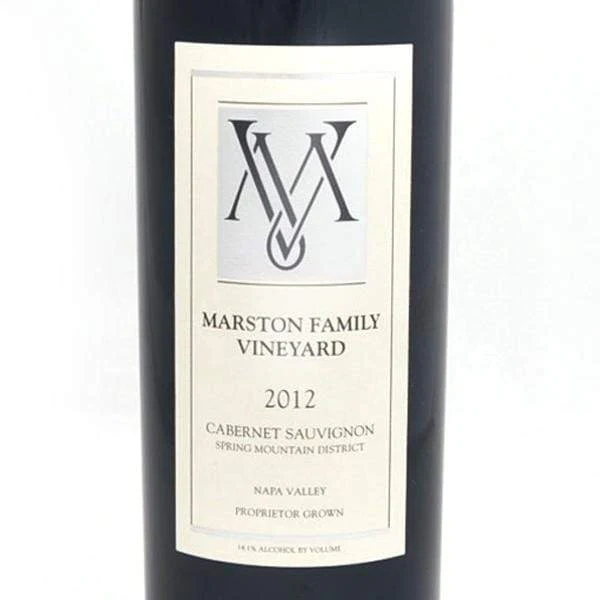 Marston Family Vineyard Cabernet Sauvignon 2012 - Image 2