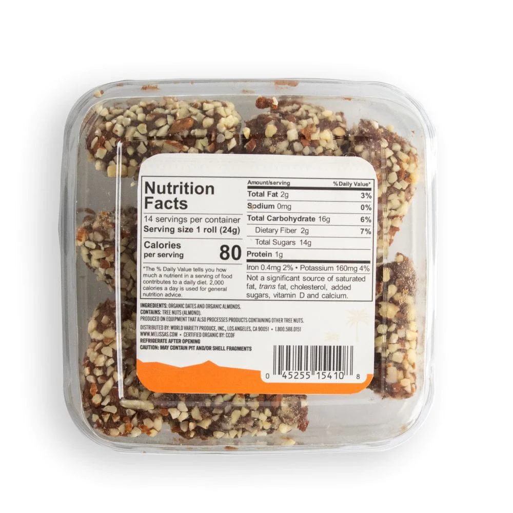 Organic Almond Roll Dates - Image 2