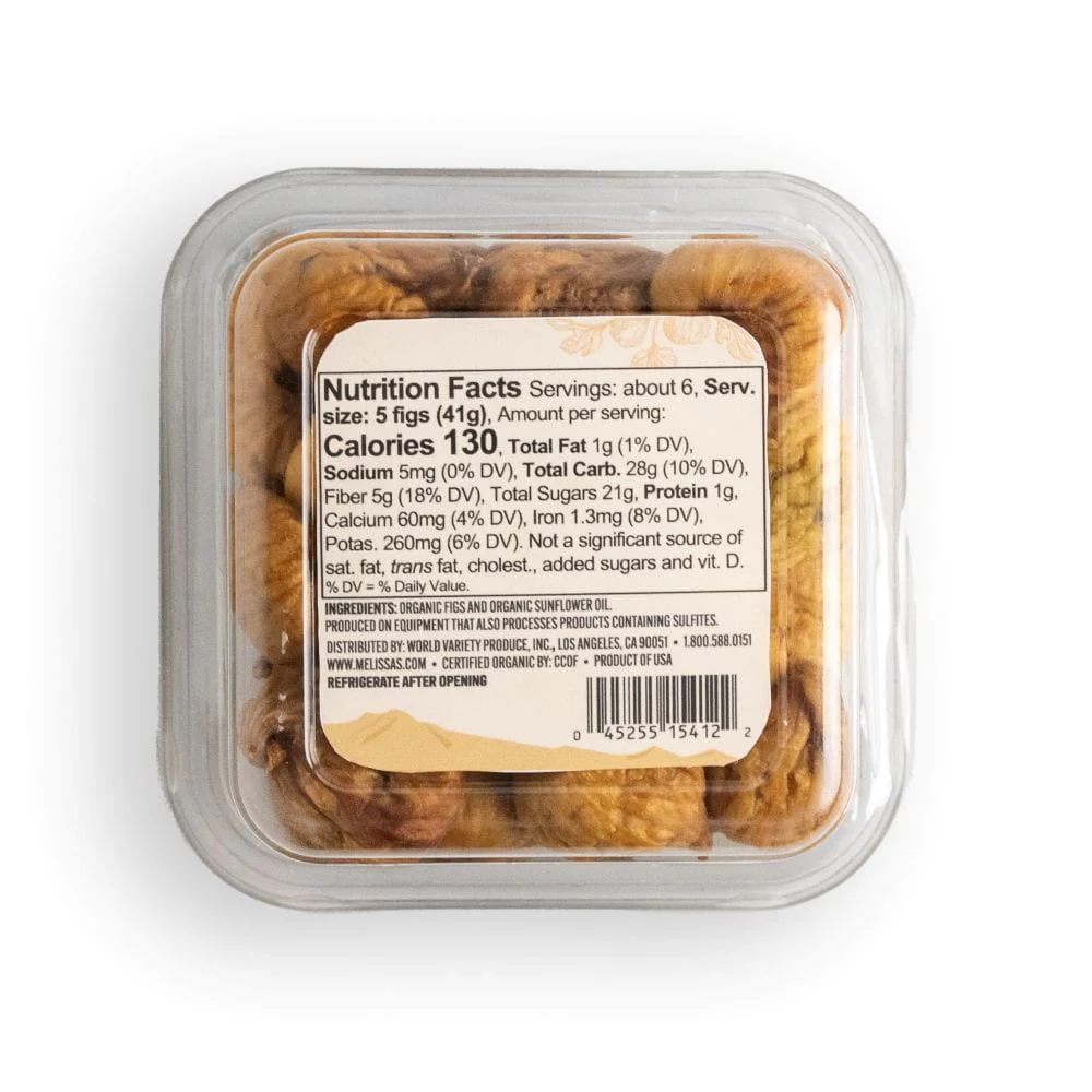 Organic California Golden Figs (Dried) - Image 2