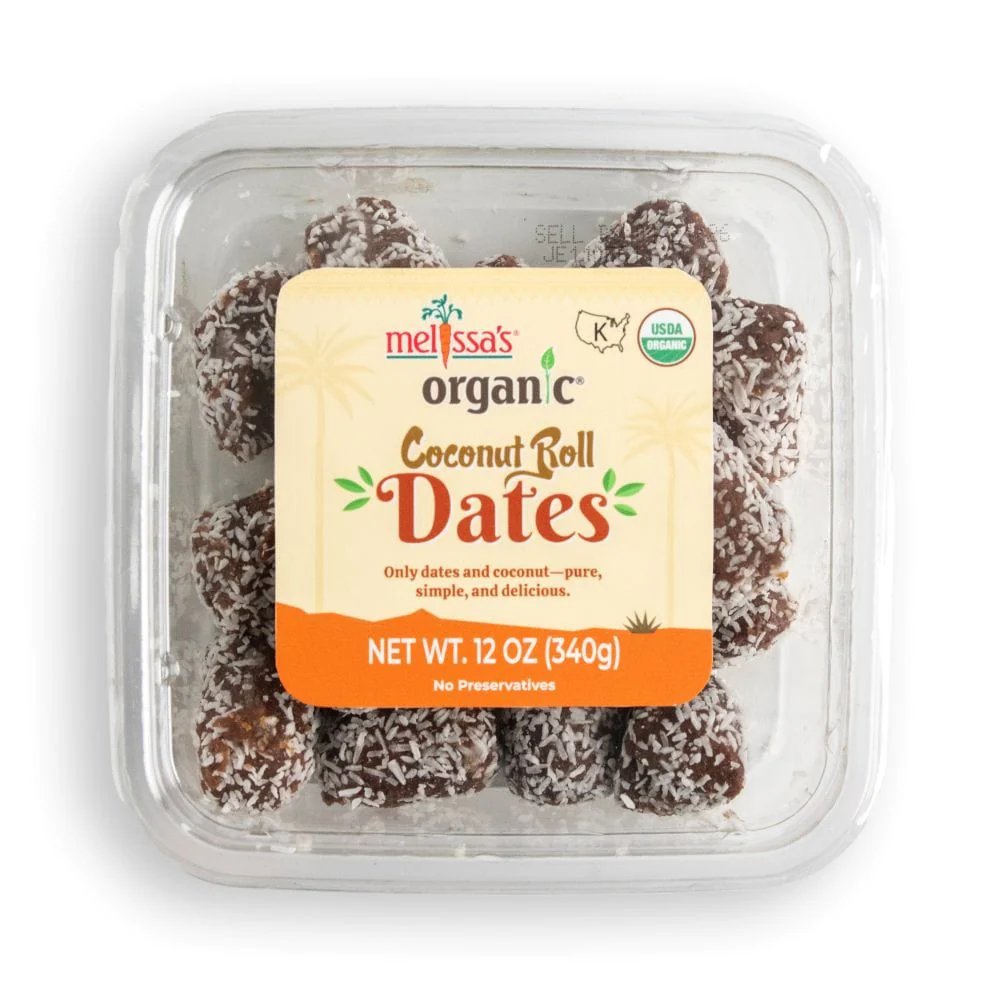 Organic Coconut Roll Dates